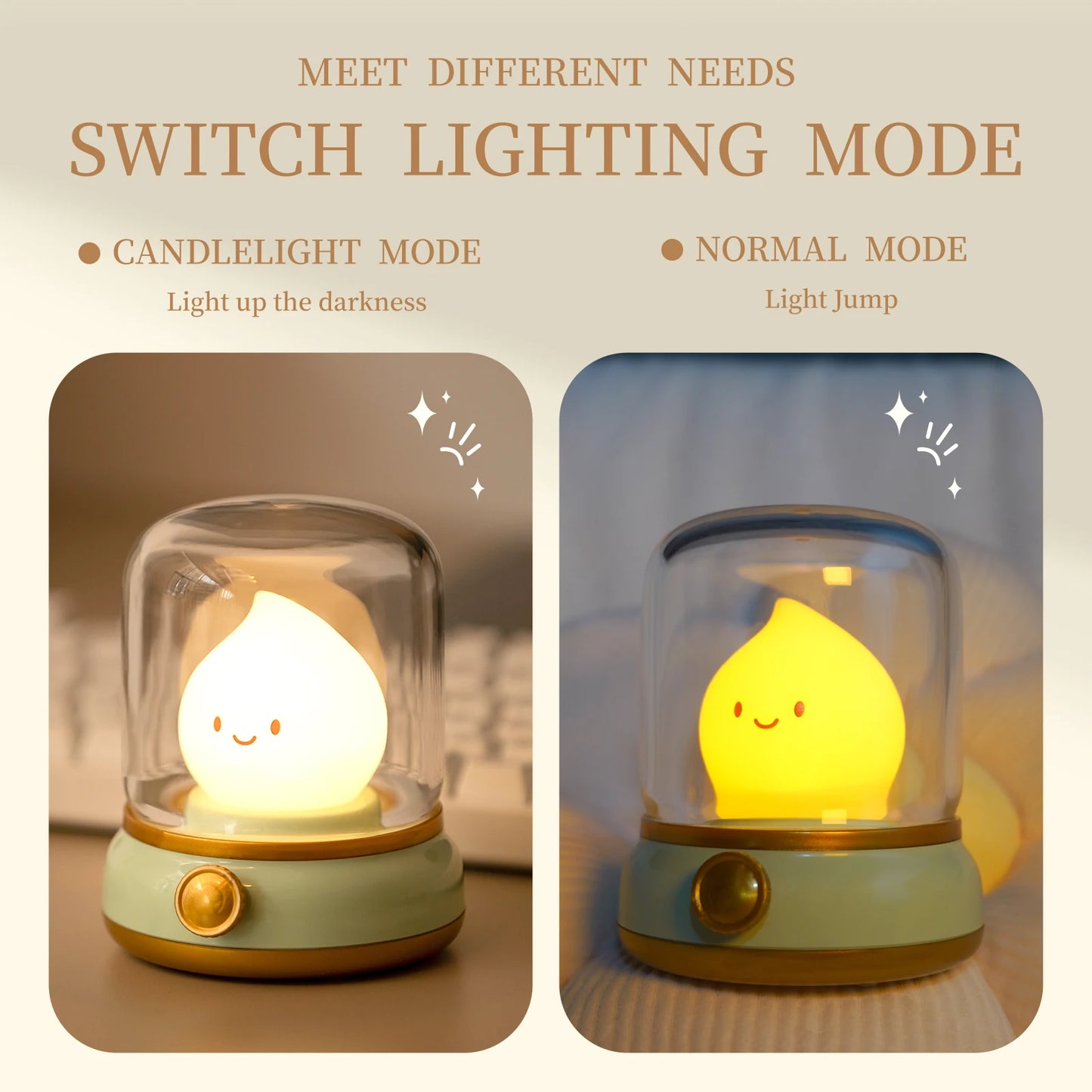 Flameless Kerosene Candle Lamp - RileyOutlet.com