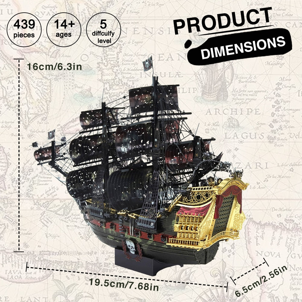 Queen Anne's Revenge Ship - RileyOutlet.com