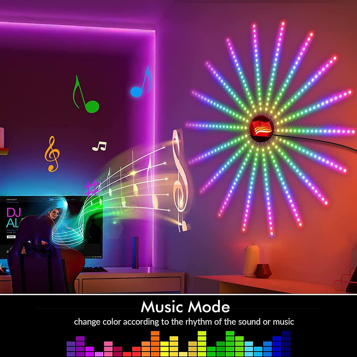 StarBurst LED Strip Lights - RileyOutlet.com