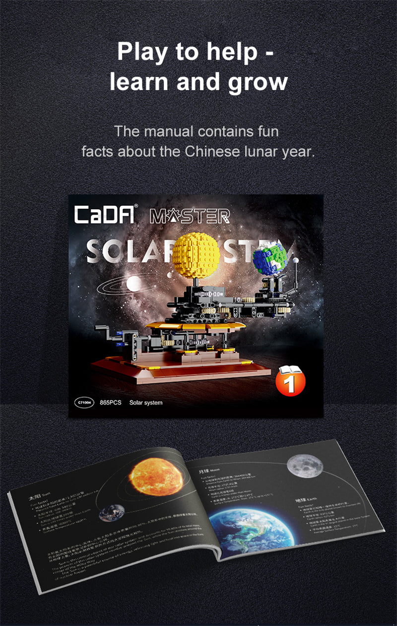 Solar System Building Blocks (865 pcs) - RileyOutlet.com