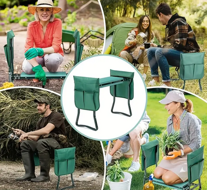 Foldable garden kneeler and seat with padded cushion for all occasion.  